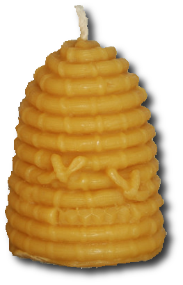 Bougie en cire d'abeille