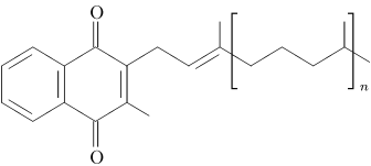 La vitamine K - M�naquinone